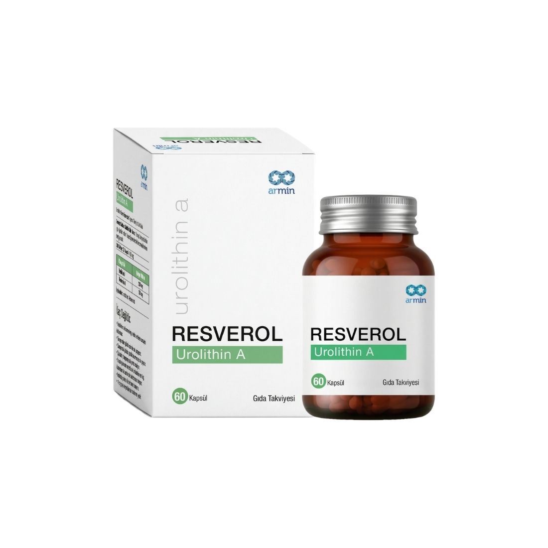 Resverol Urolithin A 60 Kapsül